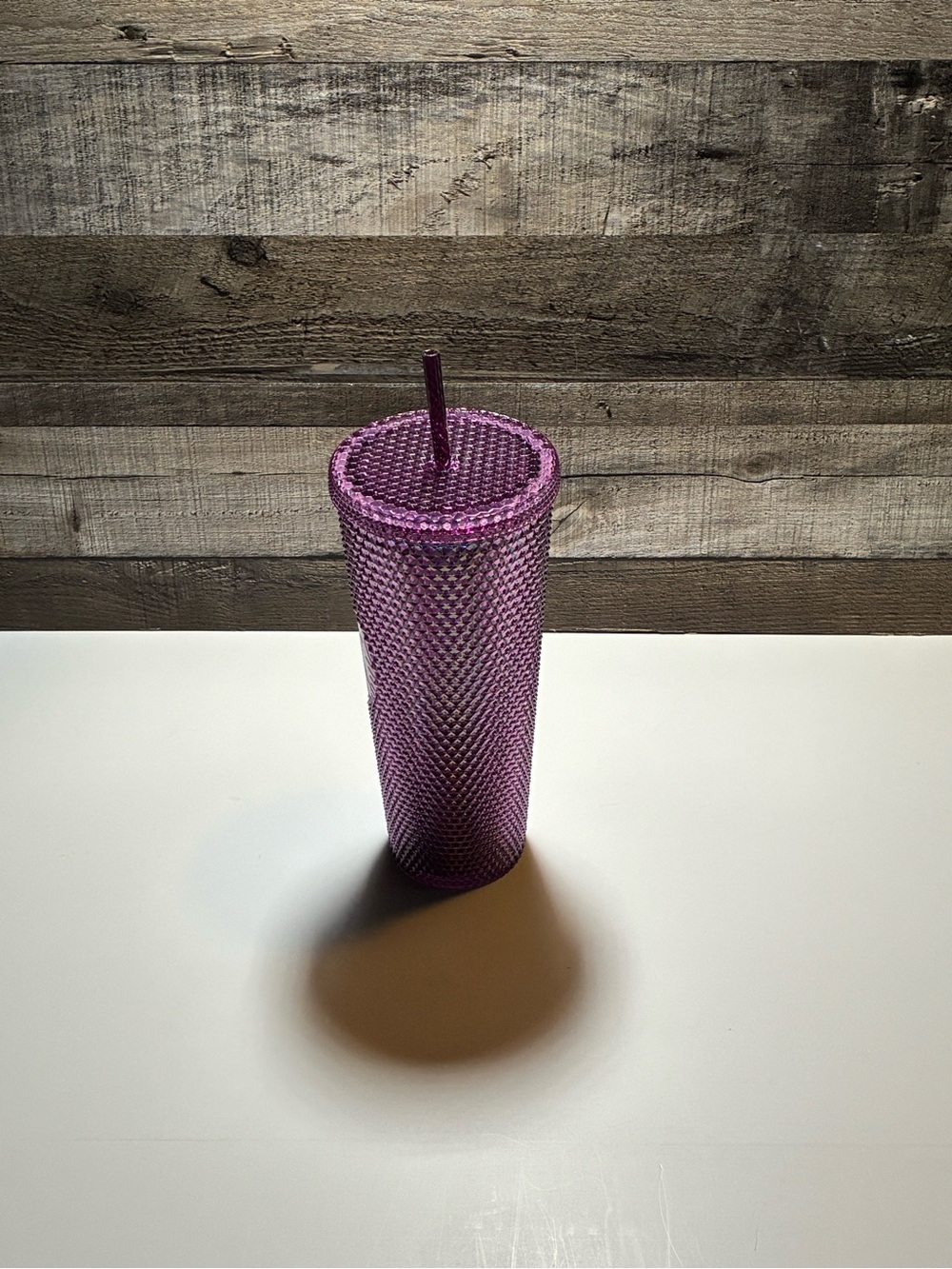 Starbucks Purple Studded Cold Cup Tumbler with Straw